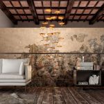 Catellani & Smith Gold Moon Chandelier Leuchte