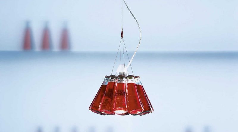 Ingo Maurer Campari Light–Leuchtende Extravaganz für die Hausbar