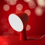 Foscarini hat eine Sonderedition der Binic in rot aufgelegt