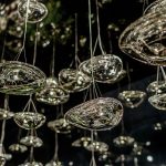 The new pendant lamp Terzani Manta made of crystal The new pendant lamp Terzani Manta made of crystal