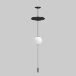The Nyta May pendant light consists of several suspended lights